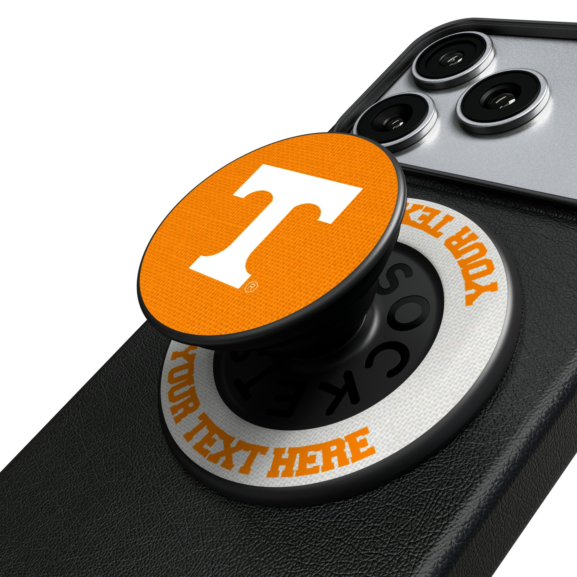 Keyscaper Tennessee Volunteers Personalized PopSockets Magnetic Phone Grip & Stand
