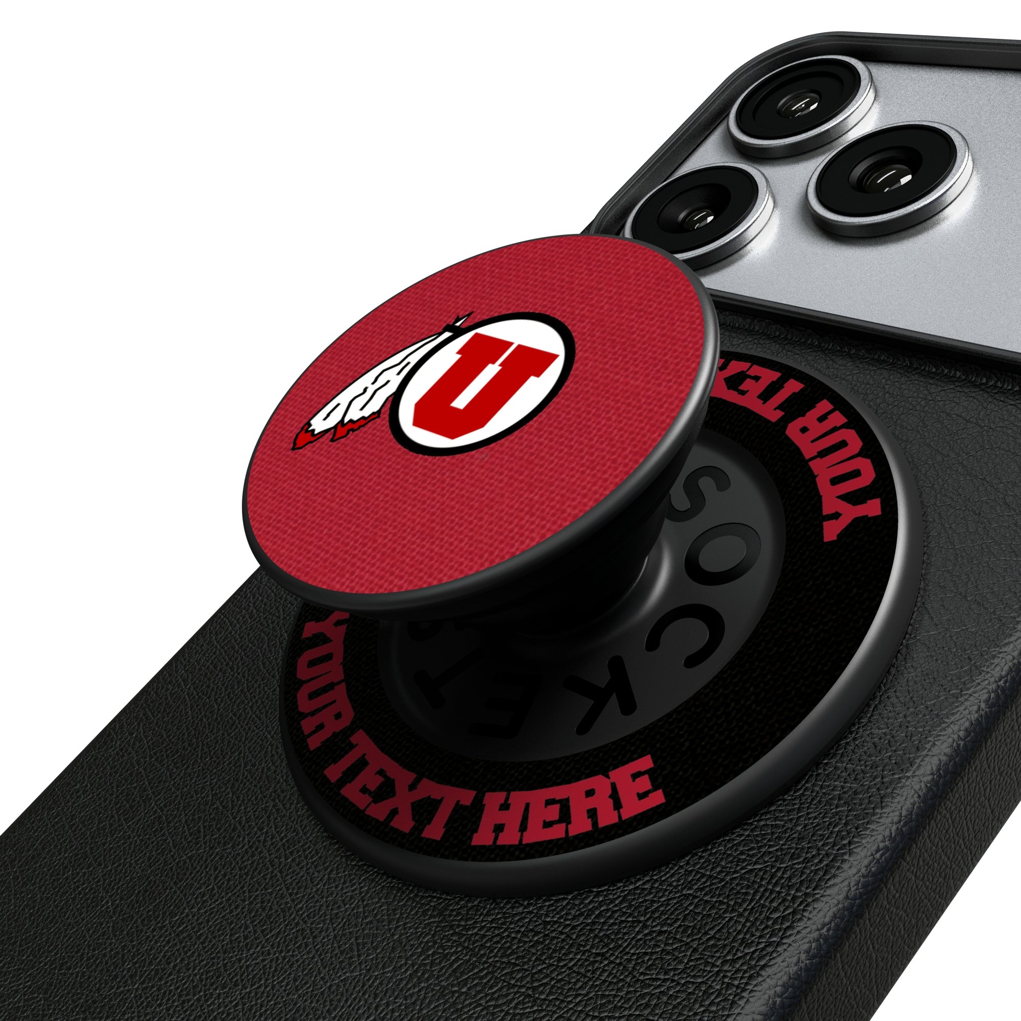 Keyscaper Utah Utes Personalized PopSockets Magnetic Phone Grip & Stand