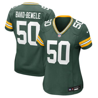 Women's Nike Zach Bako-Bewele Green Green Bay Packers Team Game Jersey