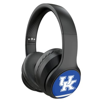Keyscaper Kentucky Wildcats Stripe Wireless Bluetooth Headphones With Case
