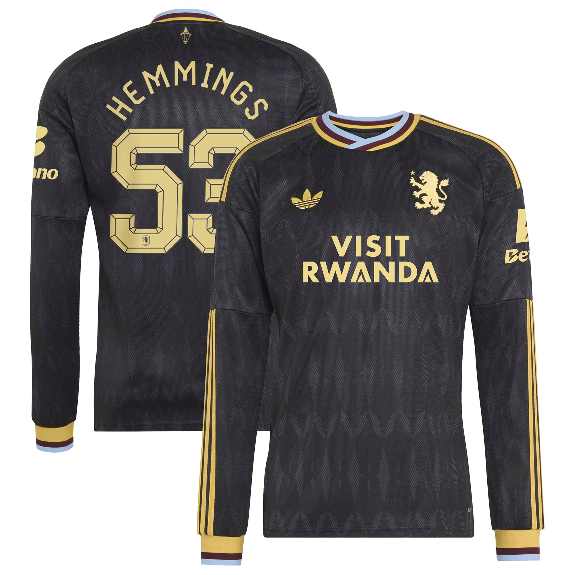 Maillot extérieur Aston Villa adidas 2026-27 avec flocage Hemmings 53