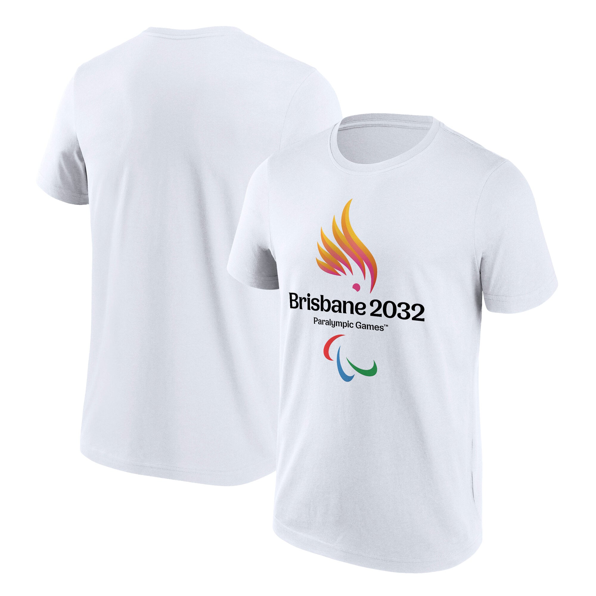 T-Shirt Brisbane 2032 Para Logo Principal - Blanc