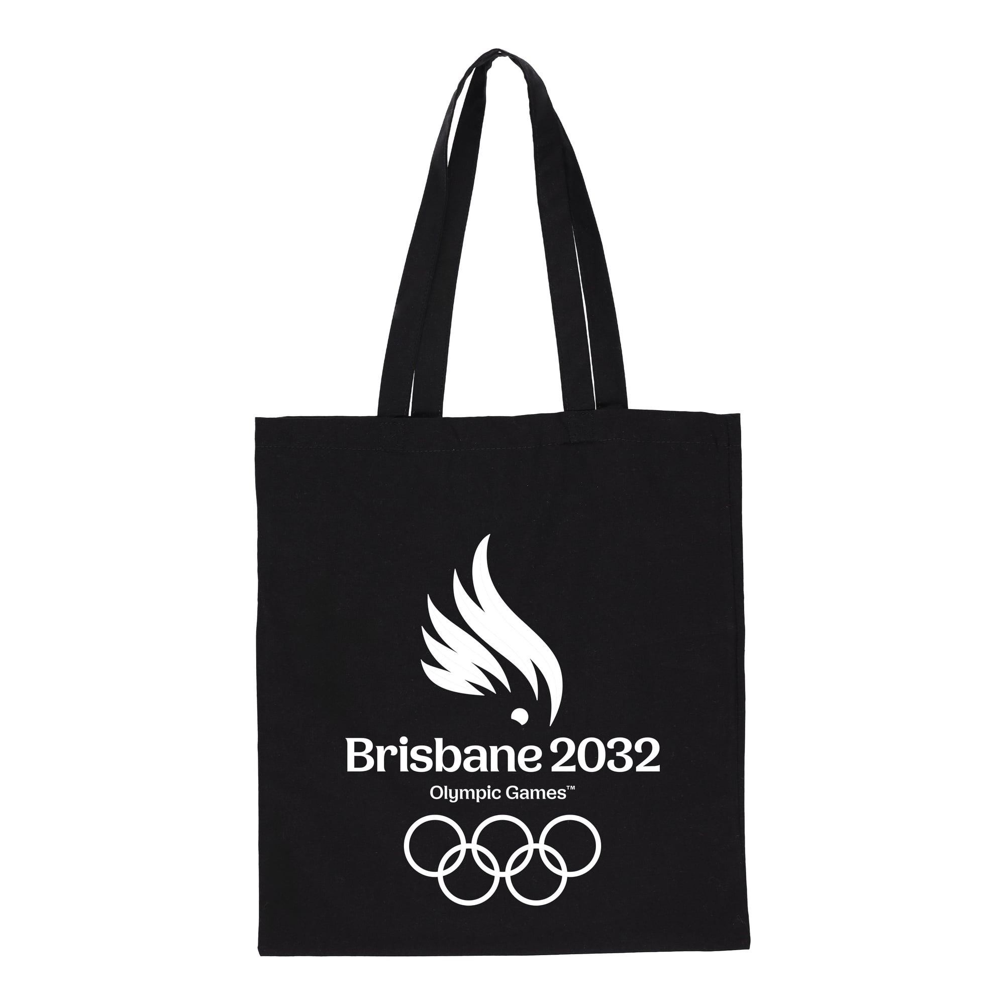 Sac cabas Brisbane 2032 Logo Principal - Noir