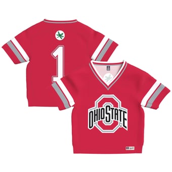 Infant GameDay Greats Scarlet Ohio State Buckeyes Lightweight Football Fashion Jersey