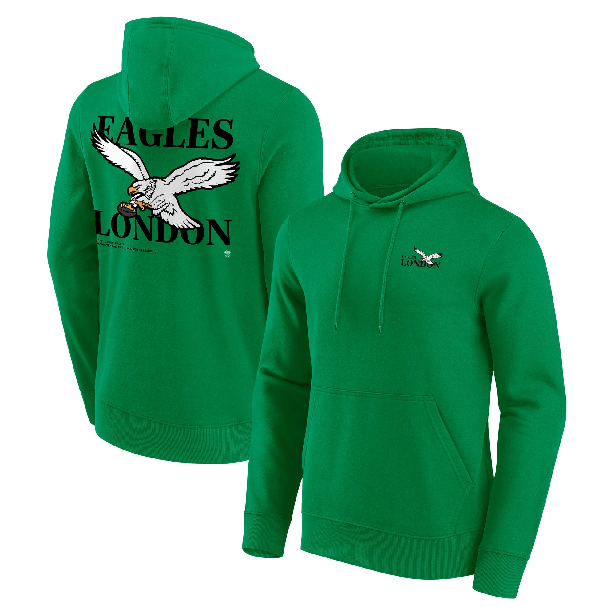 Sweat à capuche Philadelphia Eagles International City Games 2026 Hometown - London - Homme