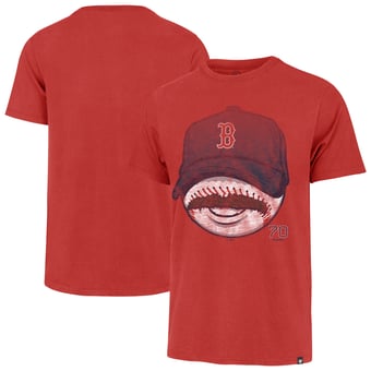 Men's '47 Payton Tolle Red Boston Red Sox Mustache Franklin T-Shirt