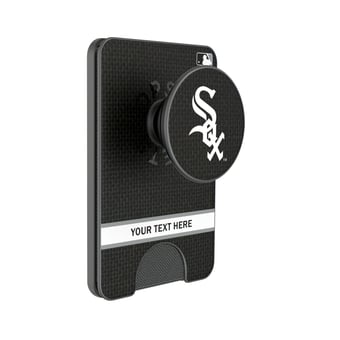 Keyscaper Chicago White Sox Personalized Solid PopSockets Magnetic Wallet