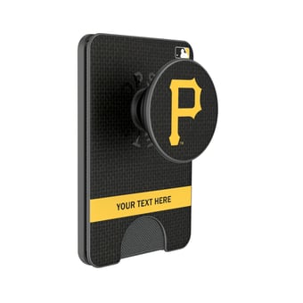 Keyscaper Pittsburgh Pirates Personalized Solid PopSockets Magnetic Wallet