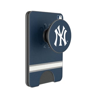 Keyscaper New York Yankees Stripe PopSockets Magnetic Wallet