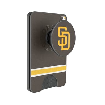 Keyscaper San Diego Padres Stripe PopSockets Magnetic Wallet