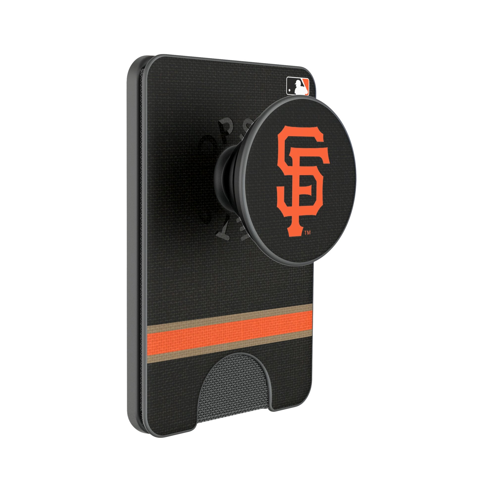 Keyscaper San Francisco Giants Stripe PopSockets Magnetic Wallet