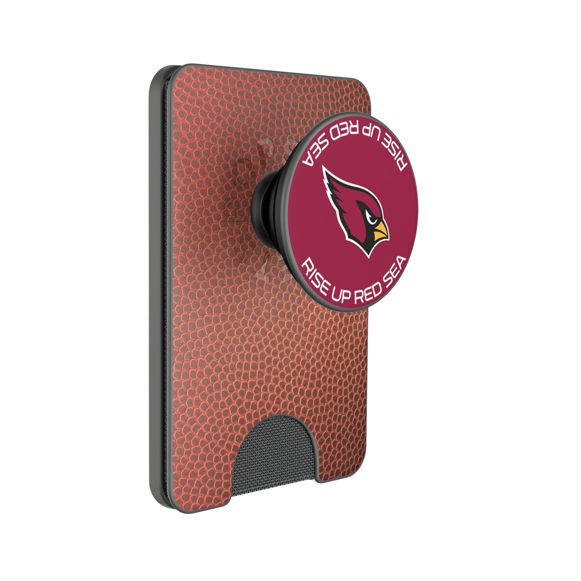Keyscaper Arizona Cardinals Football PopSockets Magnetic Wallet