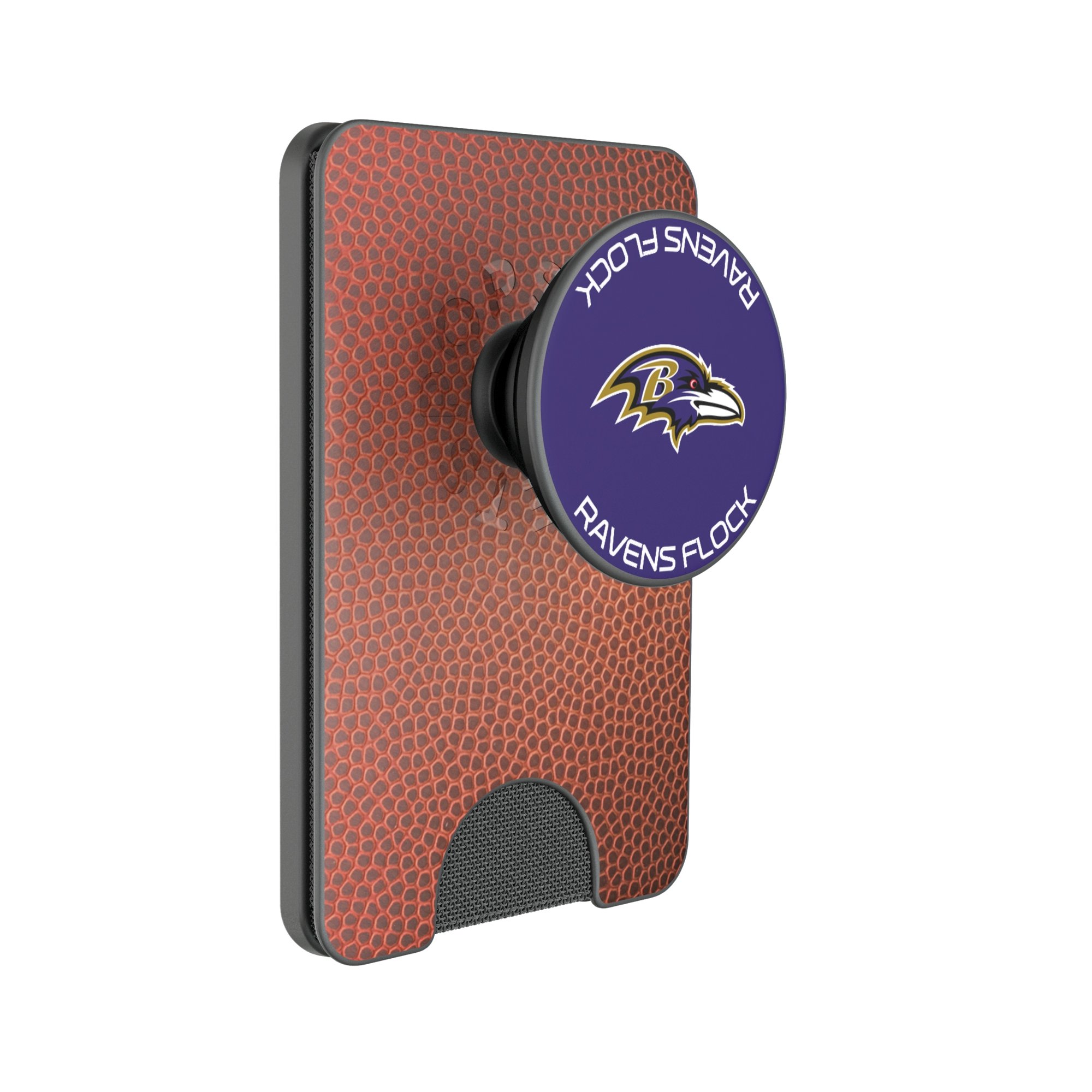 Keyscaper Baltimore Ravens Football PopSockets Magnetic Wallet