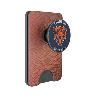 Keyscaper Chicago Bears Football PopSockets Magnetic Wallet