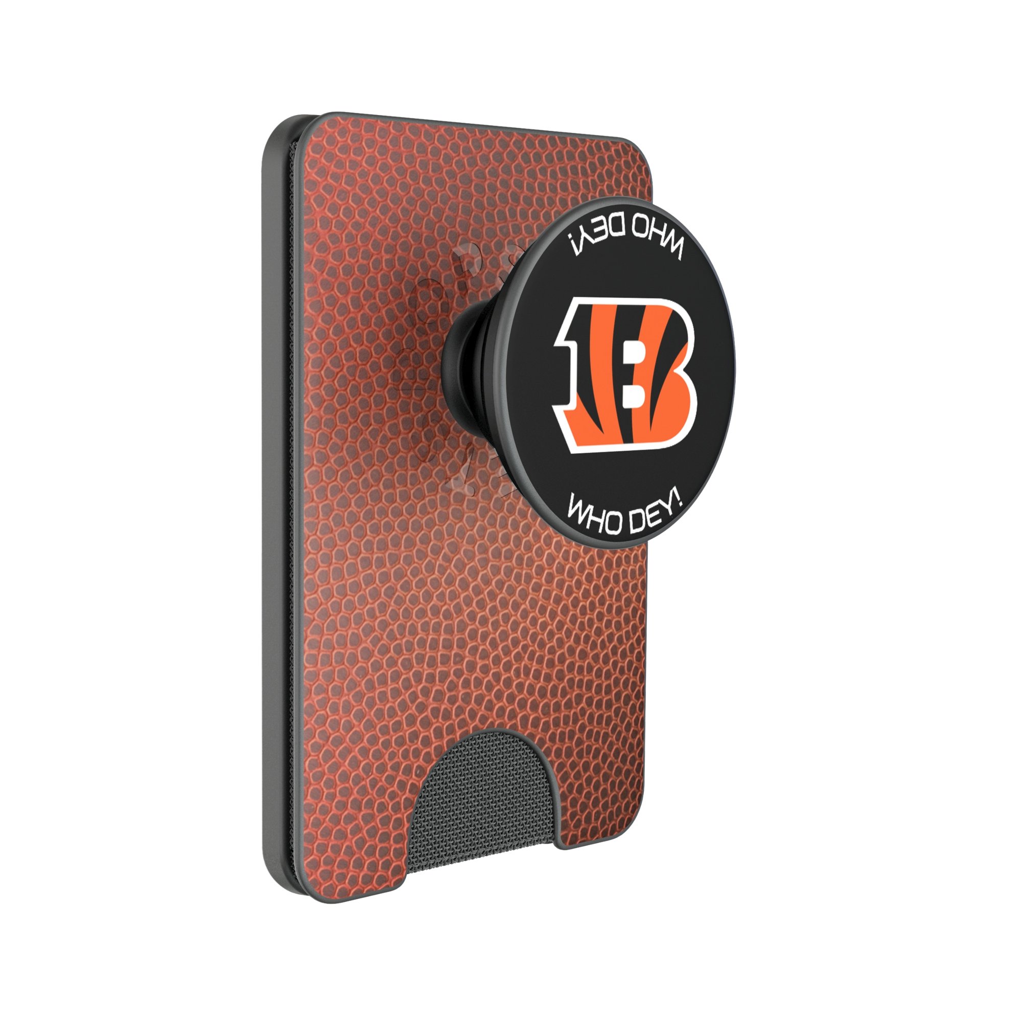 Keyscaper Cincinnati Bengals Football PopSockets Magnetic Wallet