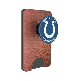 Keyscaper Indianapolis Colts Football PopSockets Magnetic Wallet