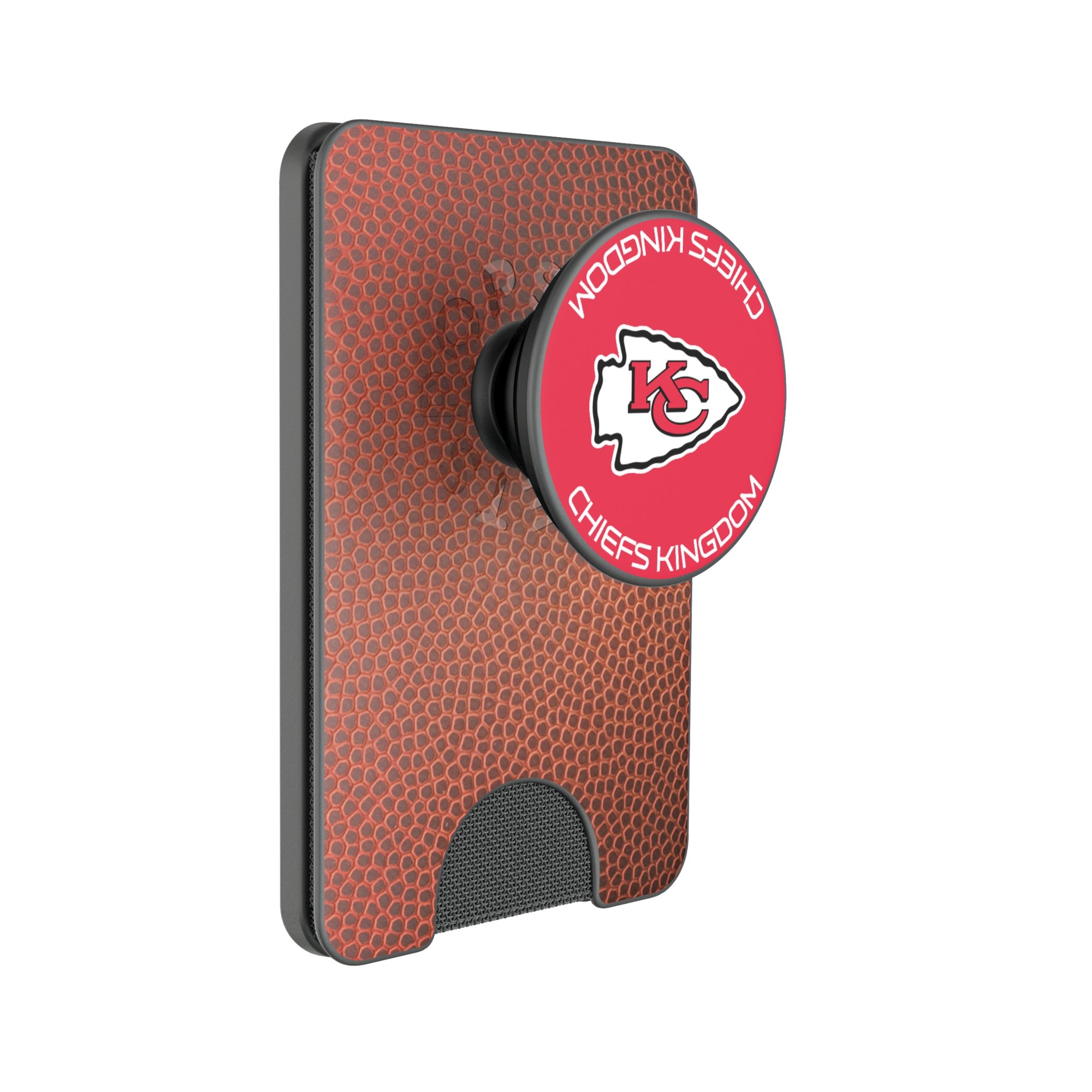 Keyscaper Kansas City Chiefs Football PopSockets Magnetic Wallet