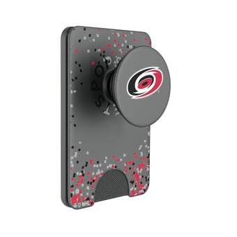 Keyscaper Carolina Hurricanes Confetti PopSockets Magnetic Wallet