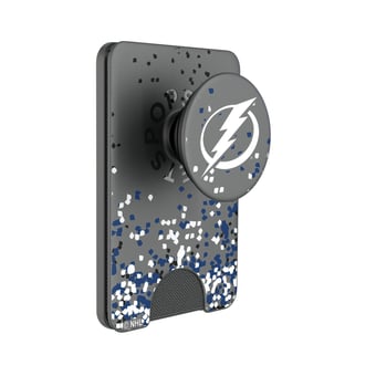 Keyscaper Tampa Bay Lightning Confetti PopSockets Magnetic Wallet