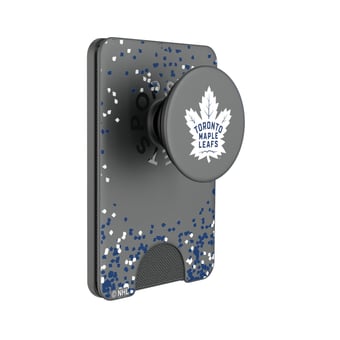 Keyscaper Toronto Maple Leafs Confetti PopSockets Magnetic Wallet