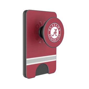 Keyscaper Alabama Crimson Tide Stripe PopSockets Magnetic Wallet