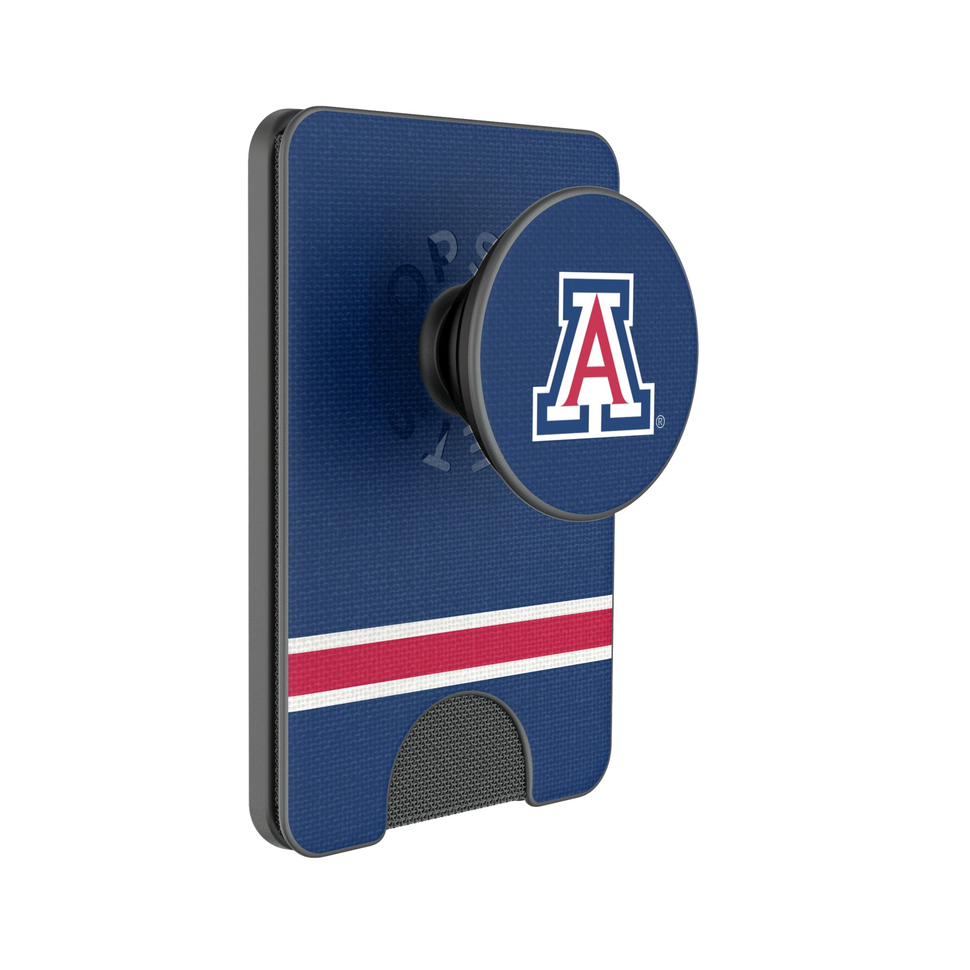 Keyscaper Arizona Wildcats Stripe PopSockets Magnetic Wallet