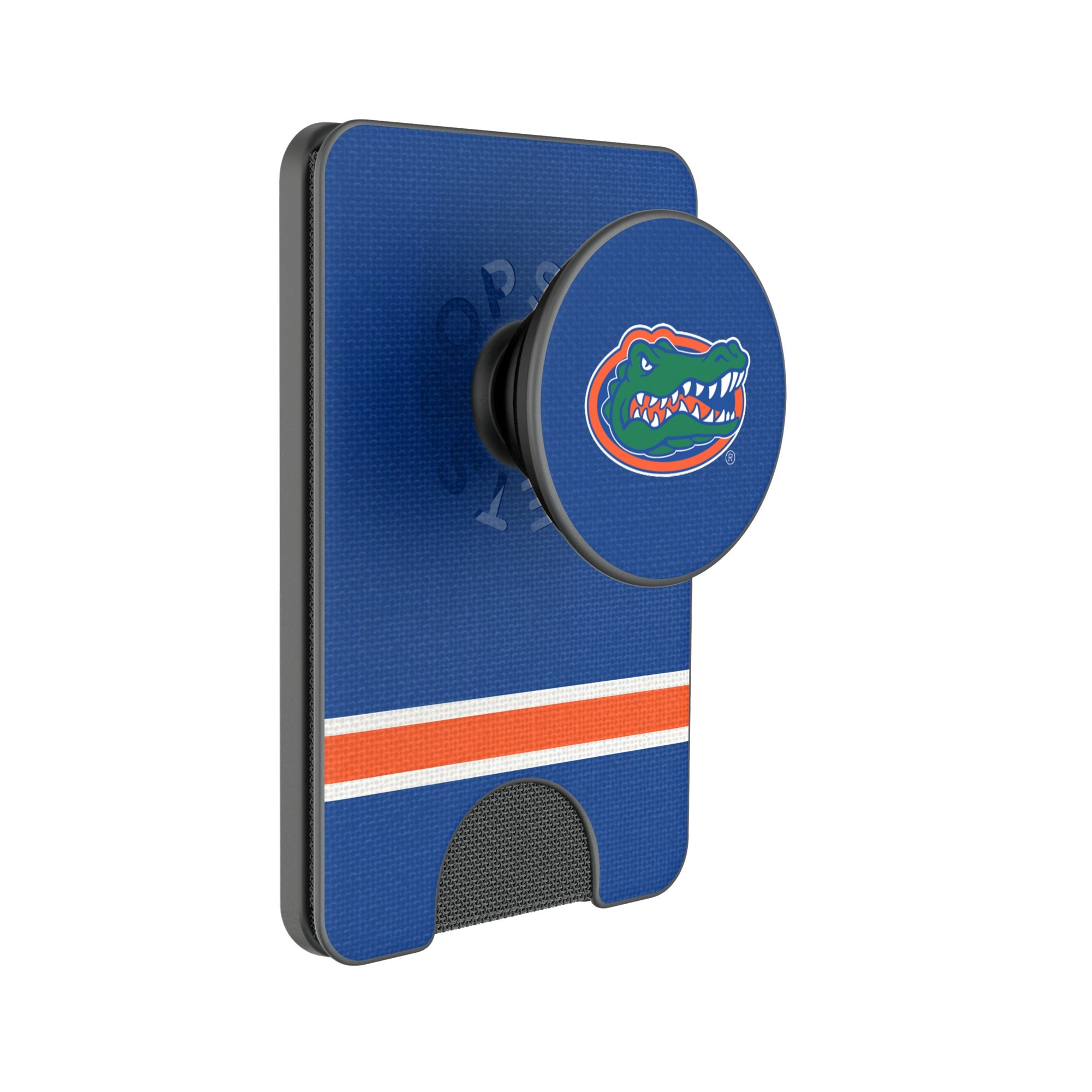 Keyscaper Florida Gators Stripe PopSockets Magnetic Wallet
