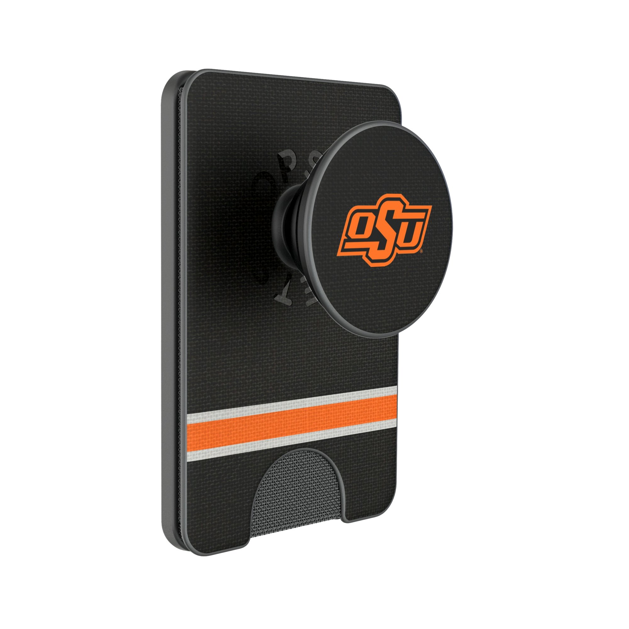 Keyscaper Oklahoma State Cowboys Stripe PopSockets Magnetic Wallet