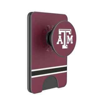 Keyscaper Texas A&M Aggies Stripe PopSockets Magnetic Wallet