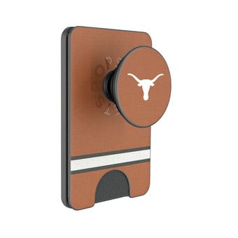 Keyscaper Texas Longhorns Stripe PopSockets Magnetic Wallet