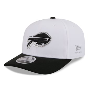 Men's New Era  White Buffalo Bills 9SEVENTY Adjustable Hat