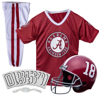 Youth Franklin Sports Alabama Crimson Tide NCAA Deluxe Uniform Set