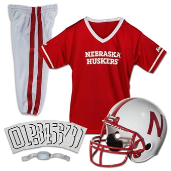 Youth Franklin Sports Nebraska Huskers NCAA Deluxe Uniform Set