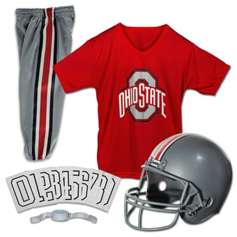 Youth Franklin Sports Ohio State Buckeyes NCAA Deluxe Uniform Set