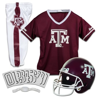 Youth Franklin Sports Texas A&M Aggies NCAA Deluxe Uniform Set