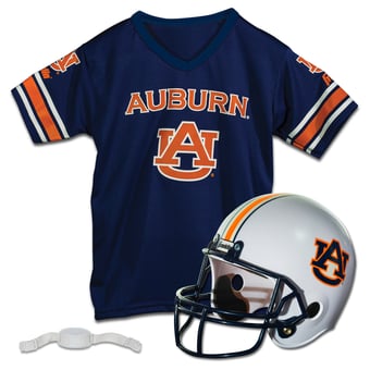 Youth Franklin Sports Arkansas Razorbacks NCAA Deluxe Helmet & Jersey Set
