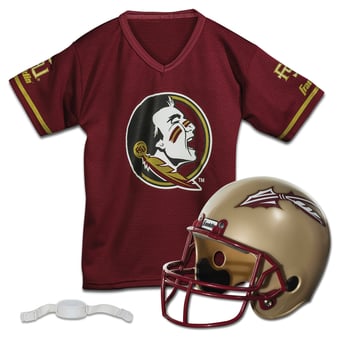Youth Franklin Sports Florida State Seminoles NCAA Deluxe Helmet & Jersey Set
