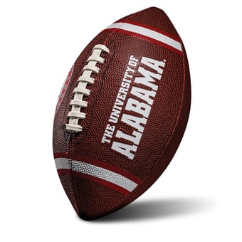 Franklin Sports Alabama Crimson Tide Official 10" Junior Football