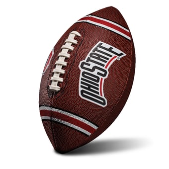 Franklin Sports Ohio State Buckeyes Official 10" Junior Football