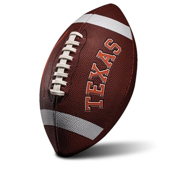 Franklin Sports Texas Longhorns Official 10" Junior Football