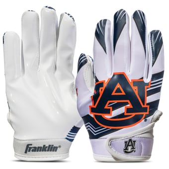 Auburn Tigers Franklin Sports  Youth Football Gloves