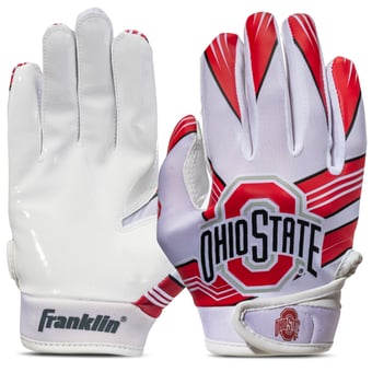 Ohio State Buckeyes Franklin Sports  Youth Football Gloves
