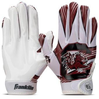 South Carolina Gamecocks Franklin Sports  Youth Football Gloves