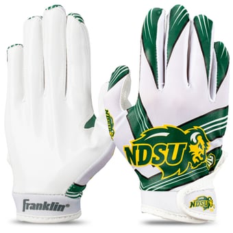 NDSU Bison Franklin Sports  Youth Football Gloves