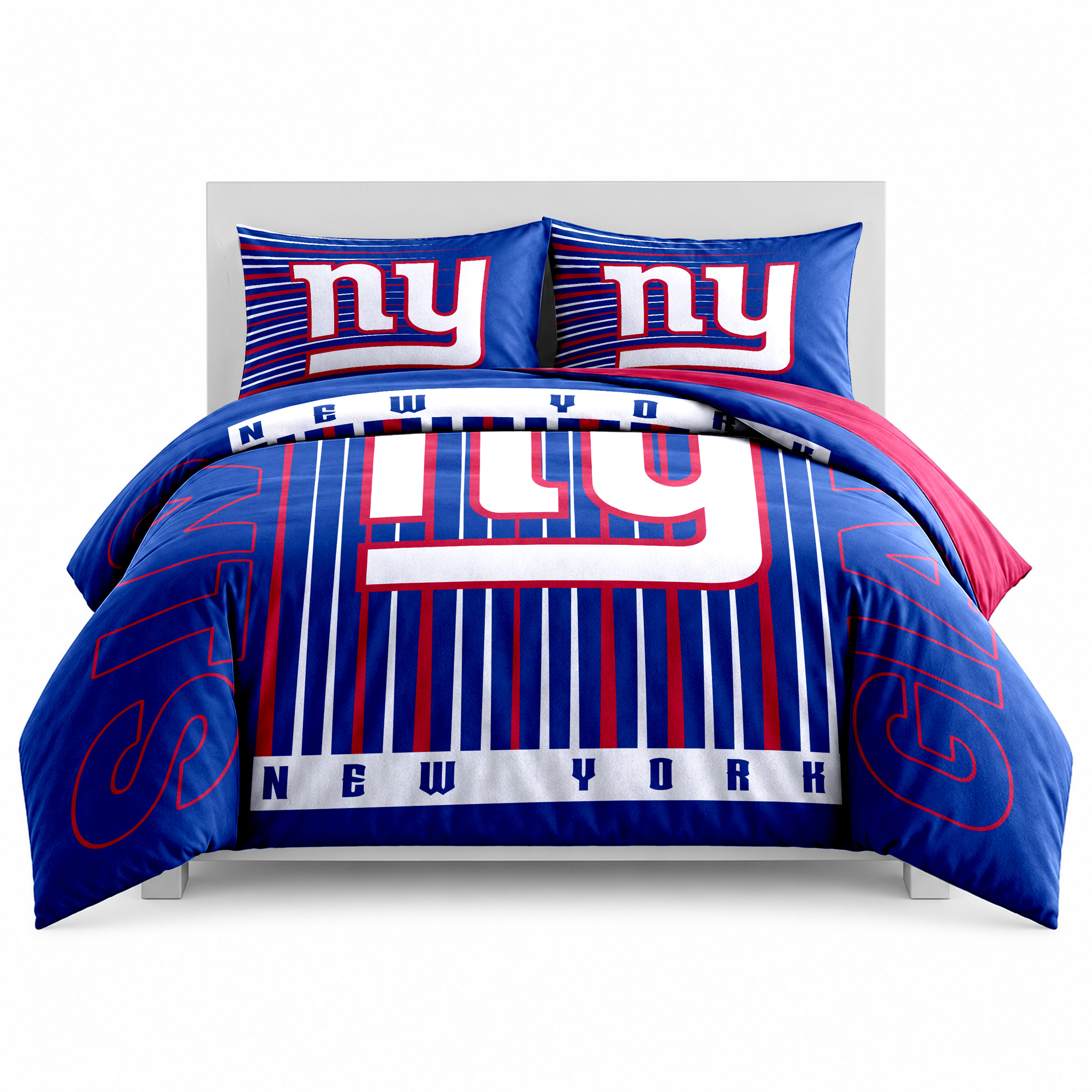 Logo Brands New York Giants Momentum 5-Piece Full/Queen Bedding Set