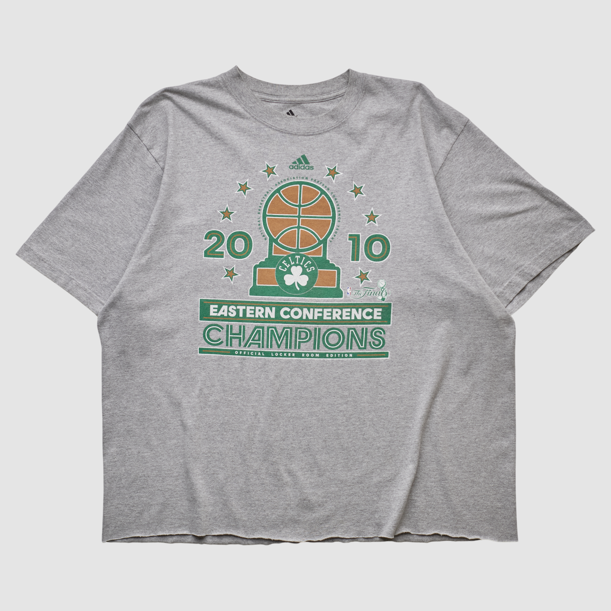 Boston Celtics Adidas 2010 T-shirt – Heather Gray – 2XL by Fanatics Real Vintage Boston Celtics Adidas 2010 T-shirt – Heather Gray – 2XL by Fanatics Real Vintage
