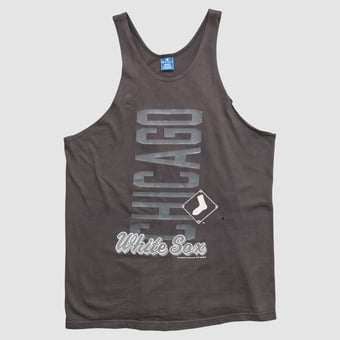 Chicago White Sox Champion 1991 Tank - Black - M by Fanatics Real Vintage
