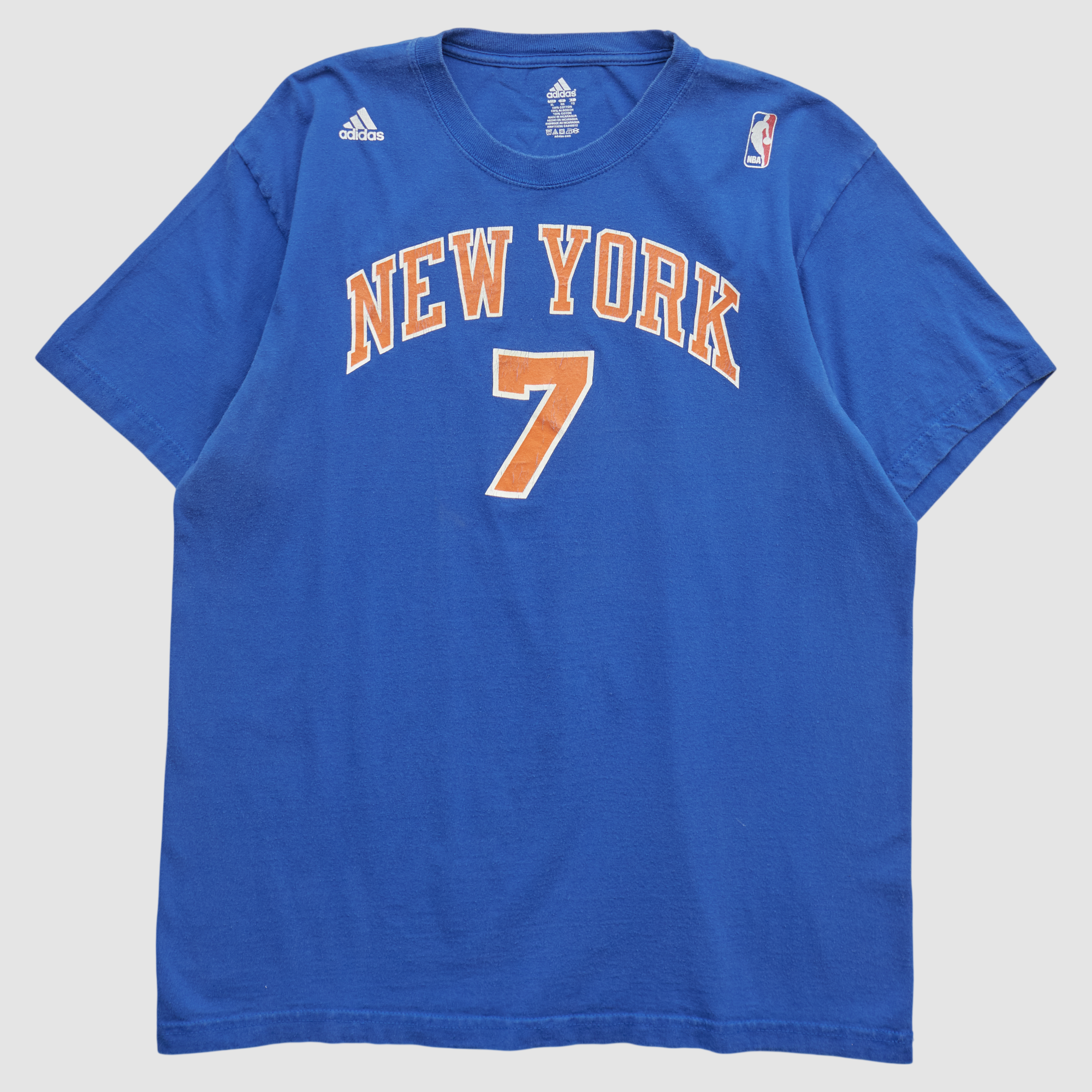 New York Knicks Adidas 2010s T-shirt – Blue – L by Fanatics Real Vintage New York Knicks Adidas 2010s T-shirt – Blue – L by Fanatics Real Vintage