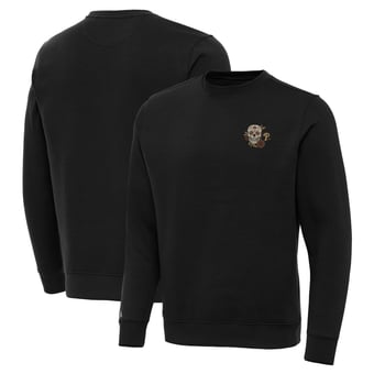 Men's Antigua Black Philadelphia Phillies Sugar Skull Victory Sweatshirt