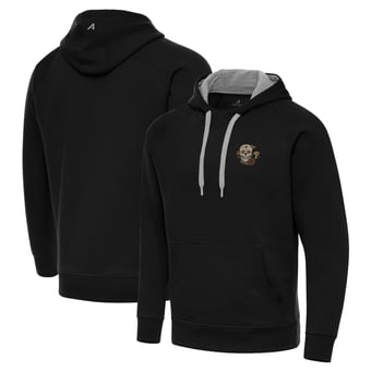 Men's Antigua Black Philadelphia Phillies Sugar Skull Victory Hoodie